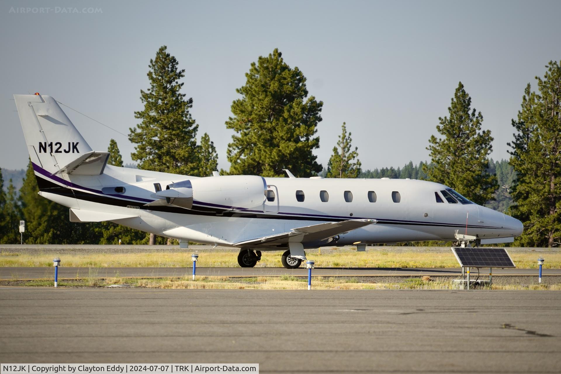 N12JK, 2006 Cessna 560XL Citation C/N 560-5618, Truckee Tahoe Airport in California 2024.