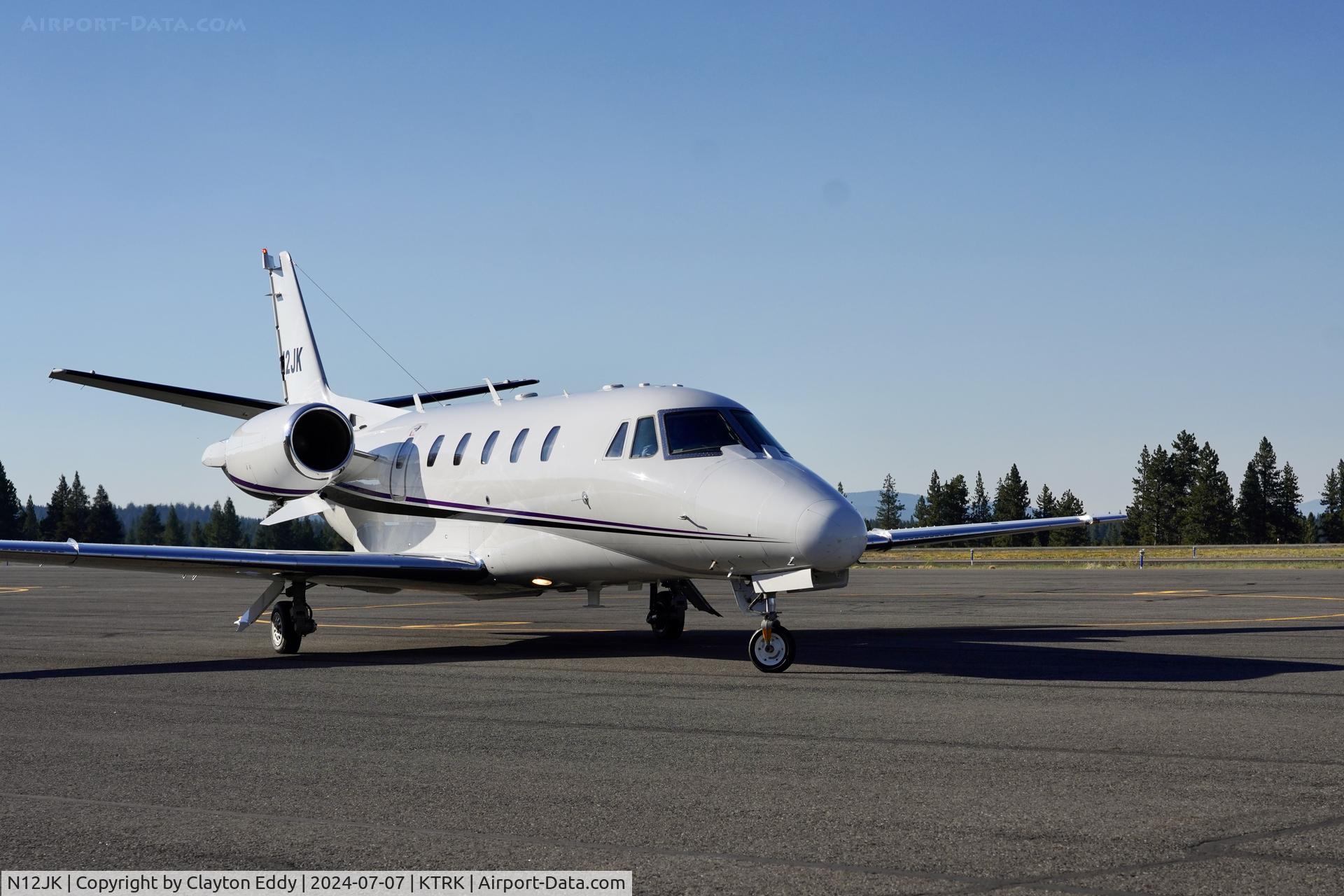 N12JK, 2006 Cessna 560XL Citation C/N 560-5618, Truckee Tahoe Airport in California 2024.