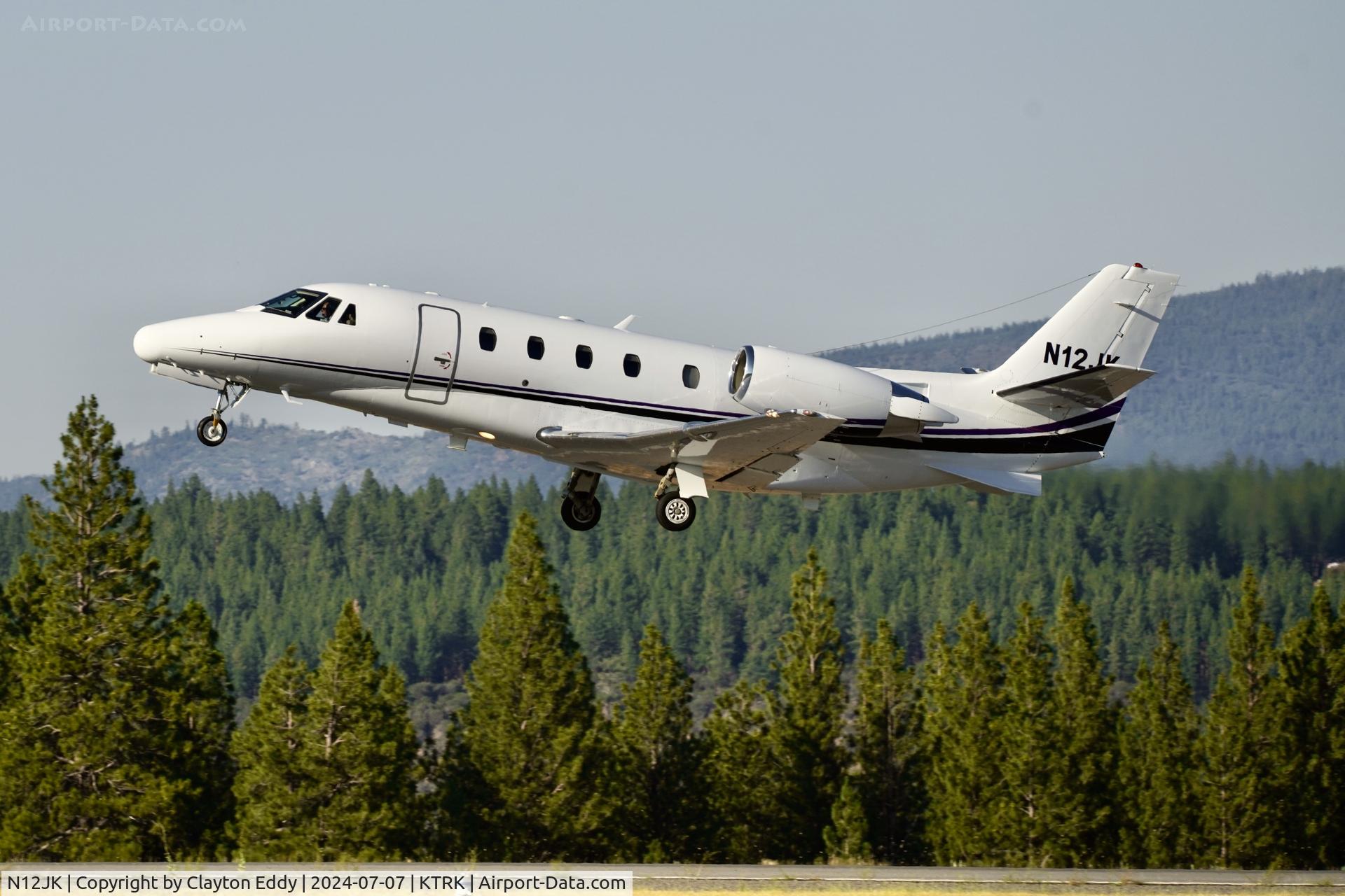 N12JK, 2006 Cessna 560XL Citation C/N 560-5618, Truckee Tahoe Airport in California 2024.