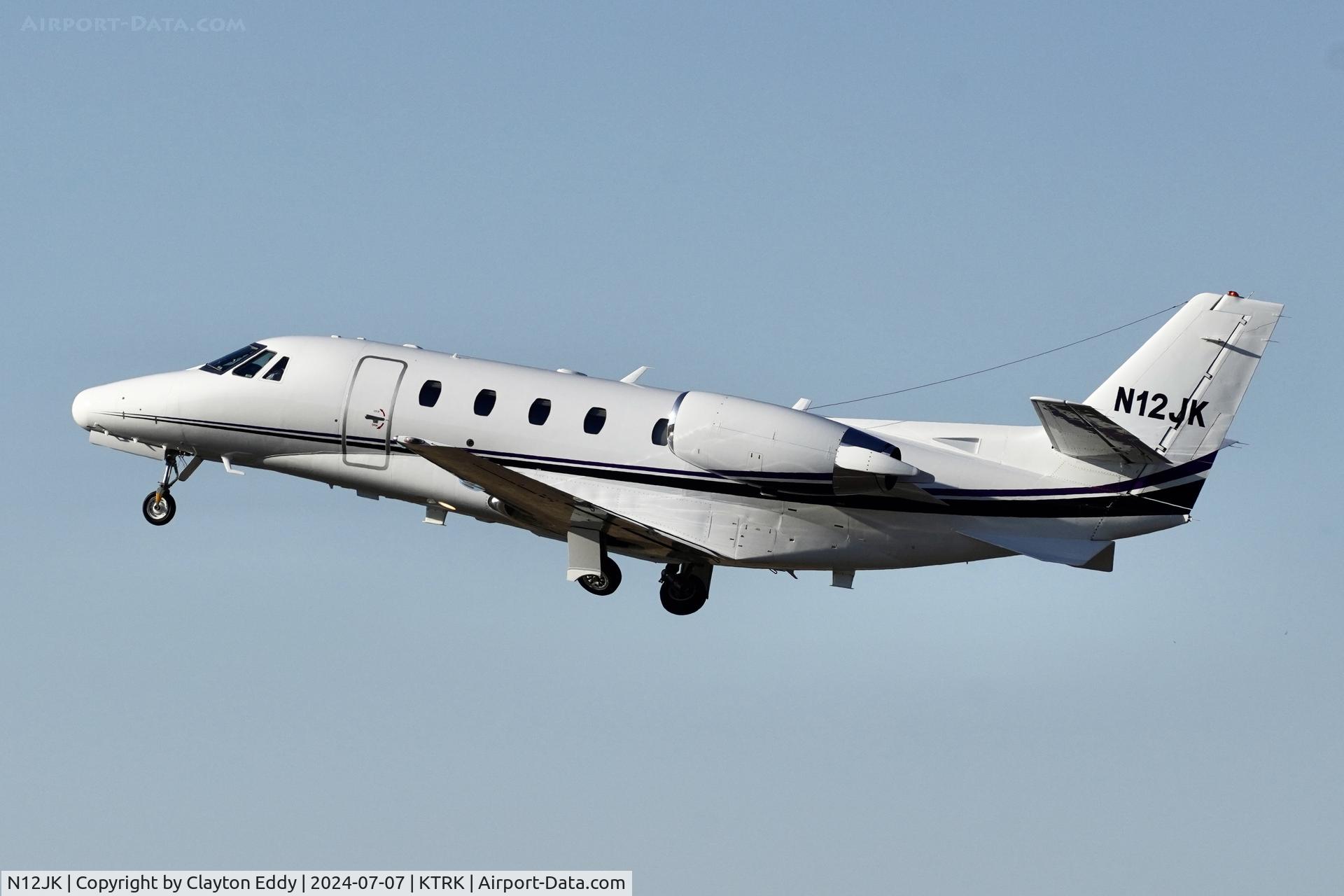 N12JK, 2006 Cessna 560XL Citation C/N 560-5618, Truckee Tahoe Airport in California 2024.