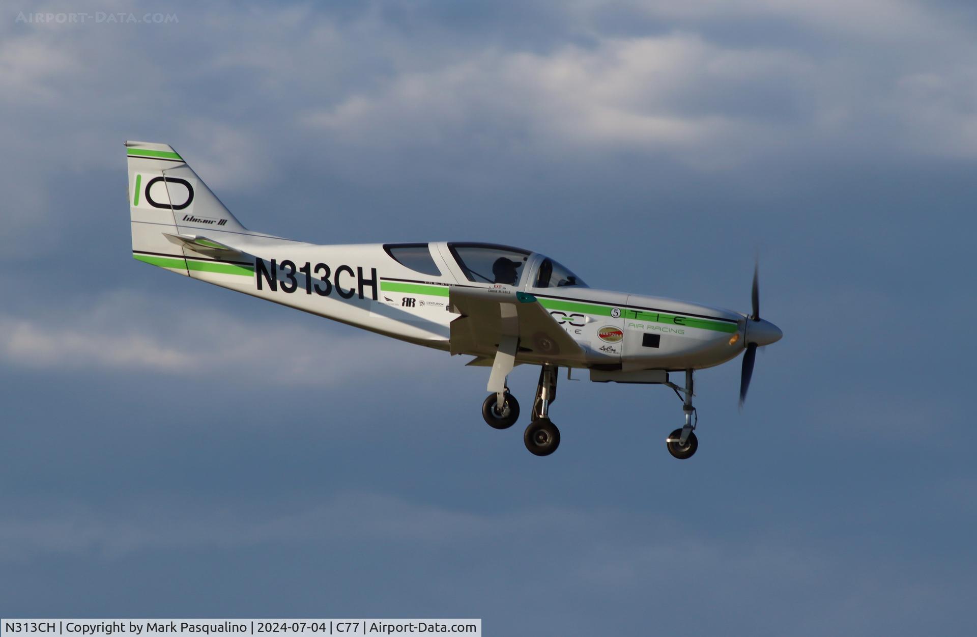 N313CH, 1991 Stoddard-Hamilton Glasair SH-3R C/N 3017, Glasair SH-3R