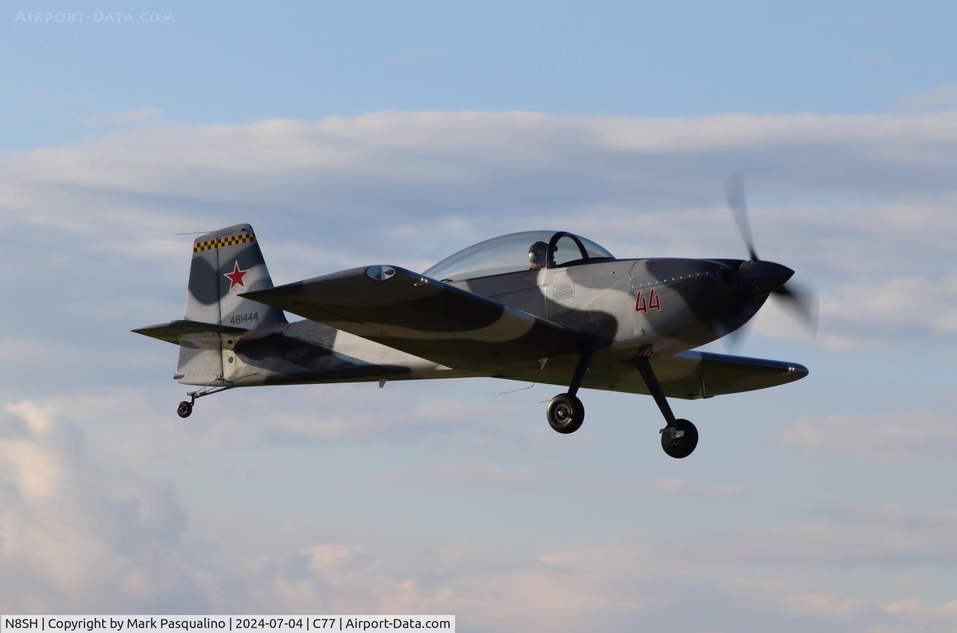 N8SH, 2024 Vans RV-8 C/N 81444, Vans RV-8