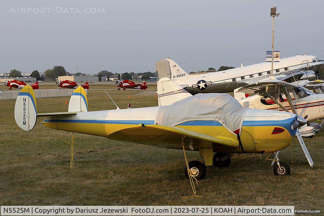 N552SM, 1946 Engineering & Research ERCOUPE 415-C C/N 1908, Ercoupe 415-C  C/N 1908, N552SM