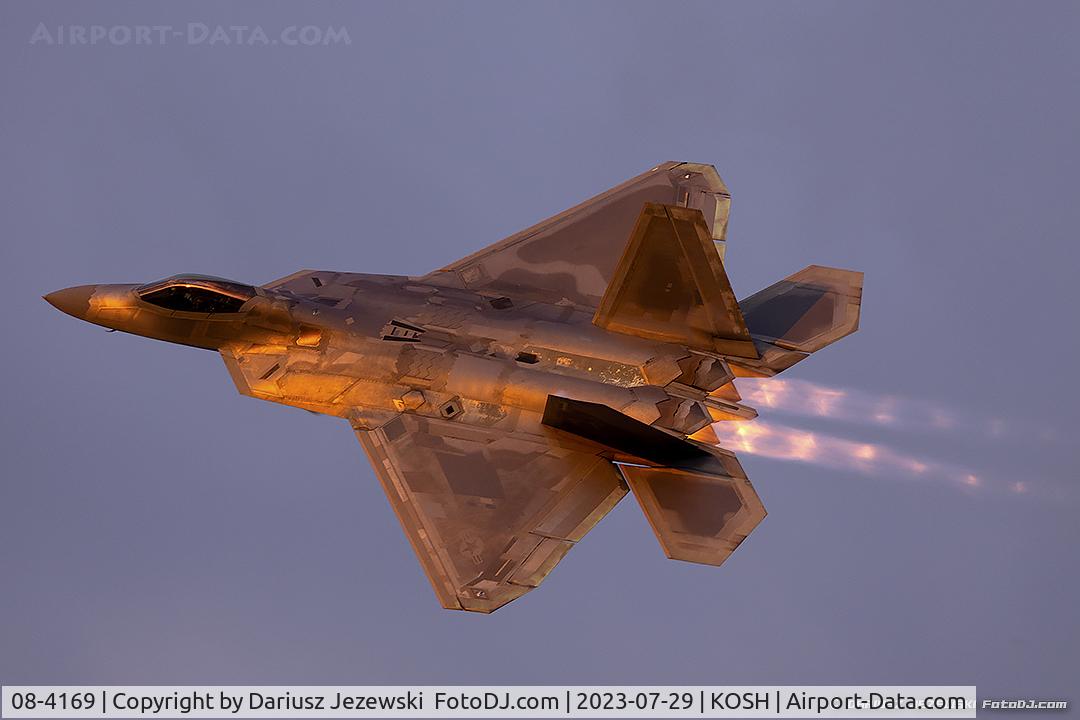 08-4169, 2008 Lockheed Martin F-22A Raptor C/N 645-4169, F-22 Raptor 08-4169 FF from 27th FS 