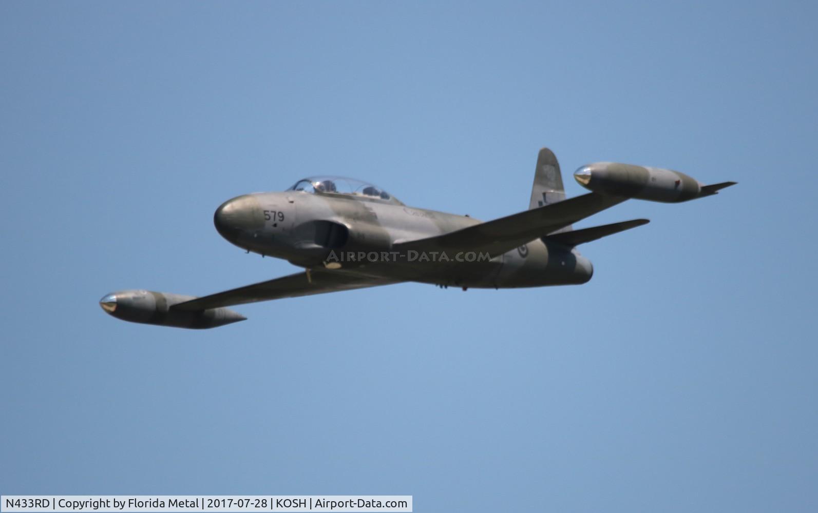 N433RD, 1952 Canadair CT-133 Silver Star C/N T33-579, CT-133 zx