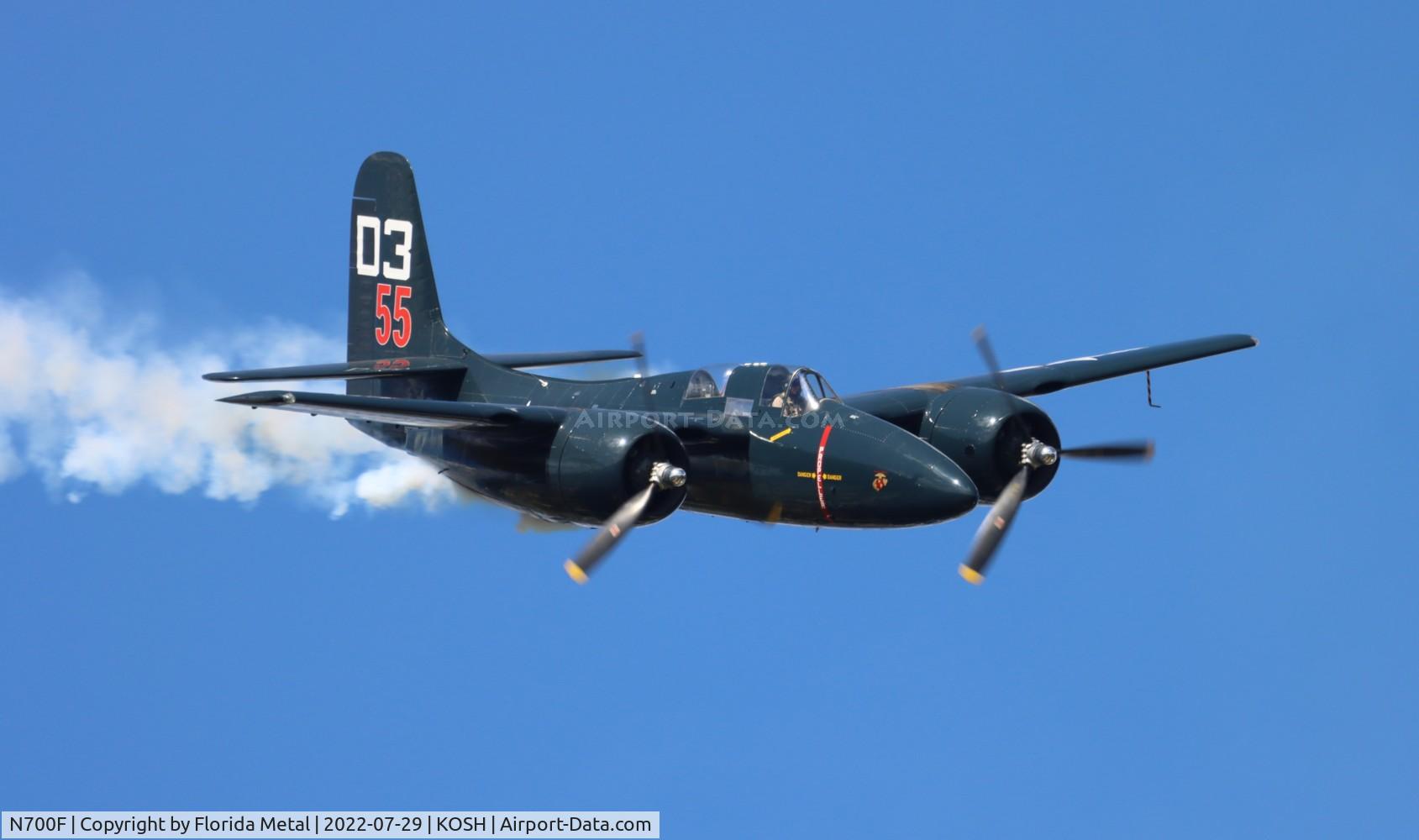 N700F, 1945 Grumman F7F-3 Tigercat C/N C.132, F7F zx