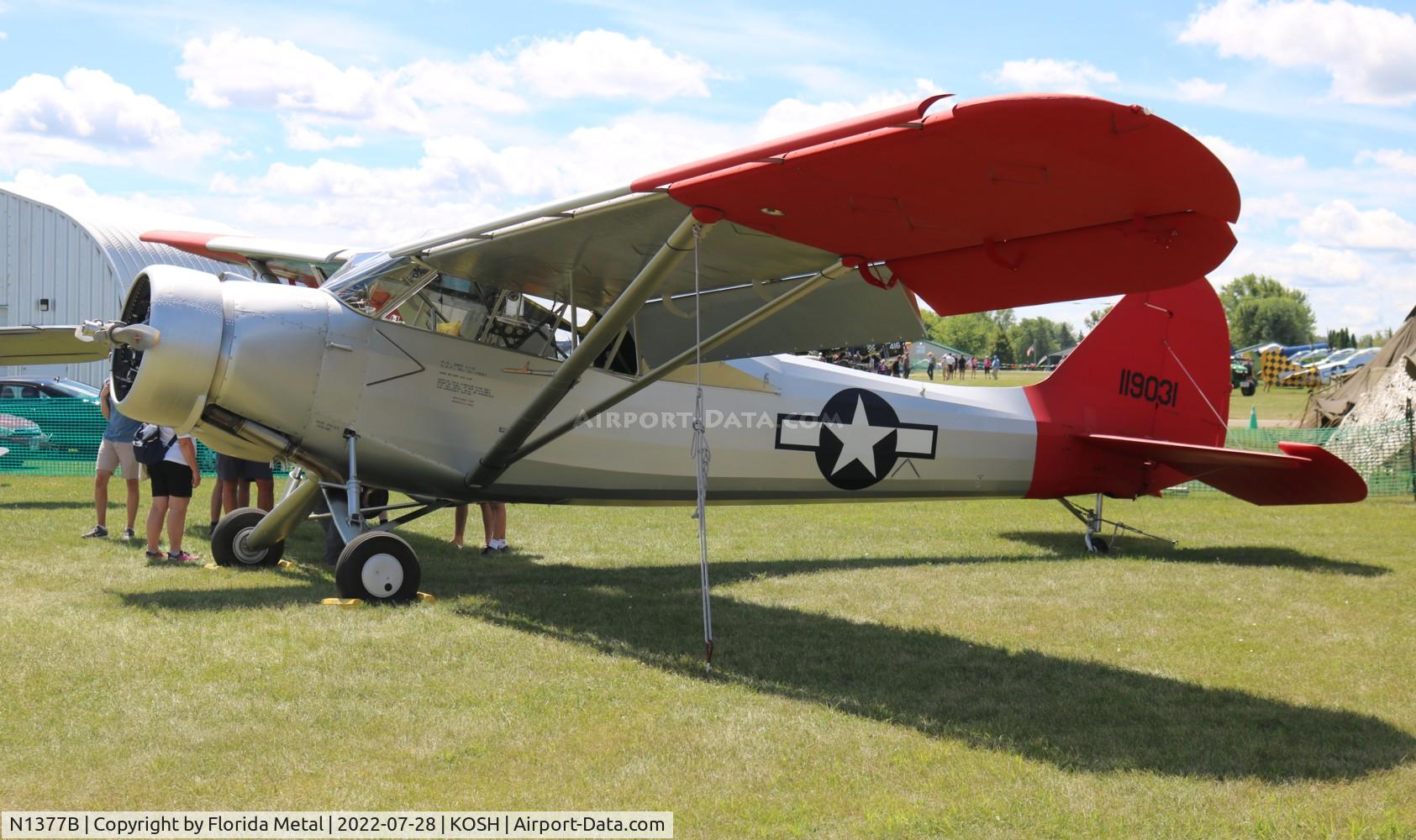 N1377B, Stinson L-1F C/N Not found N1377B, L-1 zx