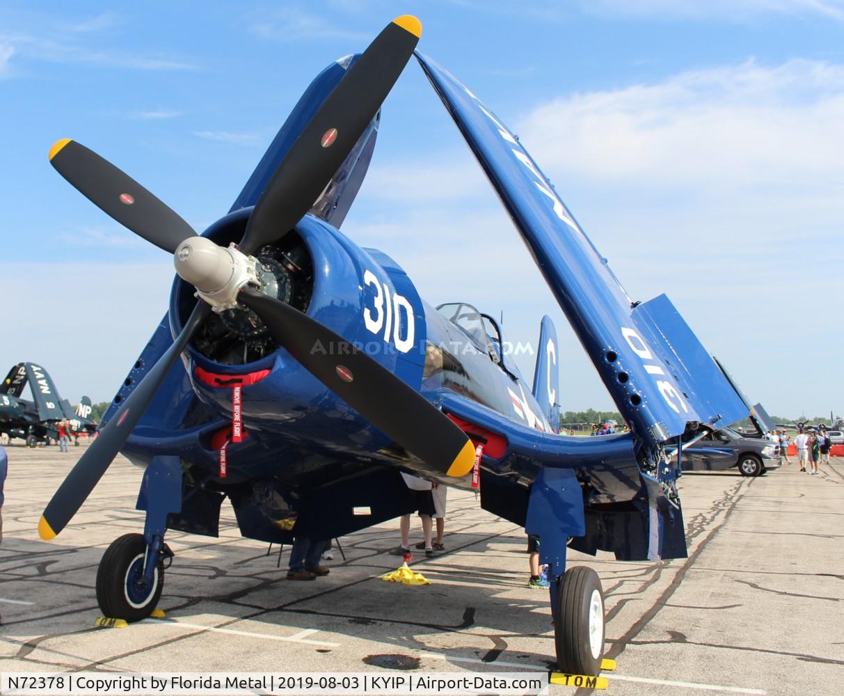 N72378, 1946 Vought F4U-4 Corsair C/N 9542, F4U zx