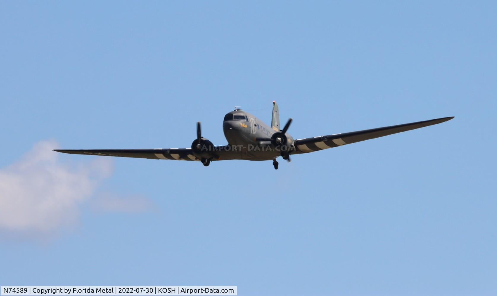 N74589, 1943 Douglas DC3C-S1C3G (C-47A) C/N 9926, OSH 2022 zx