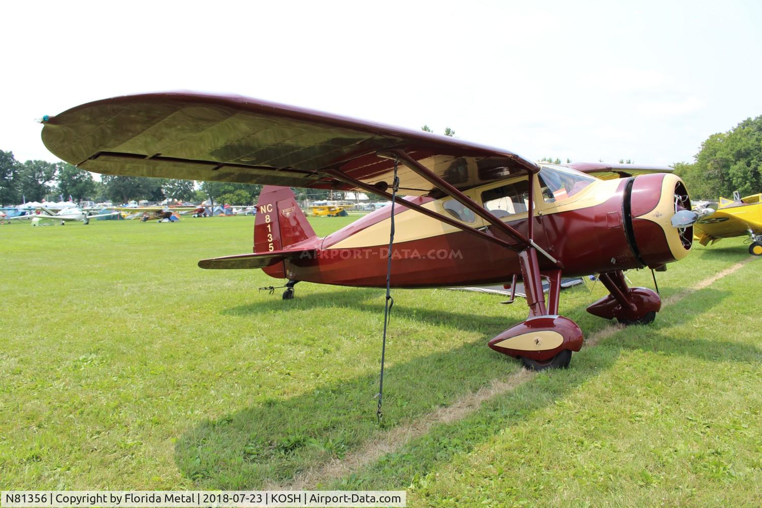 N81356, 1946 Fairchild 24W-46 C/N W46256, Fairchild 24W zx