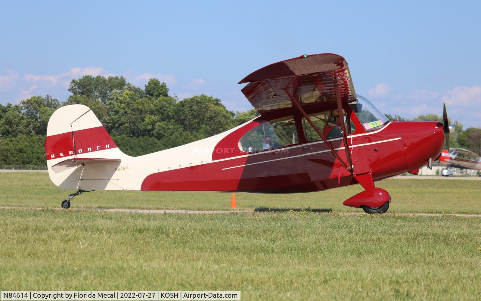 N84614, 1946 Aeronca 7AC Champion C/N 7AC-3325, Aeronca 7AC zx