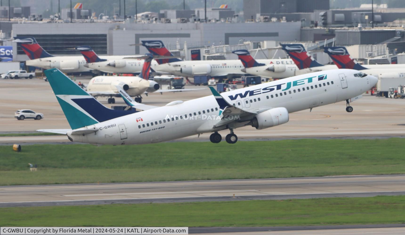 C-GWBU, 2014 Boeing 737-8CT C/N 39075, WJA 738 zx ATL-CYVR