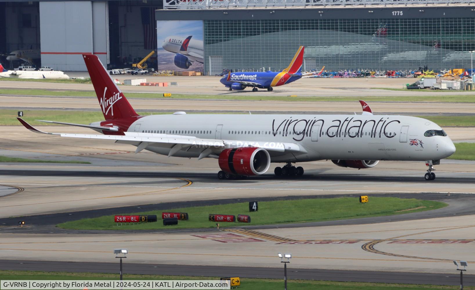 G-VRNB, 2020 Airbus A350-1041 C/N 415, VIR A35X zx LHR/EGLL-ATL