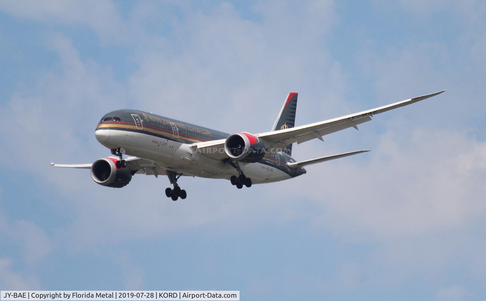 JY-BAE, 2014 Boeing 787-8 Dreamliner Dreamliner C/N 37166, RJA 788 zx AMM /OJAI-ORD