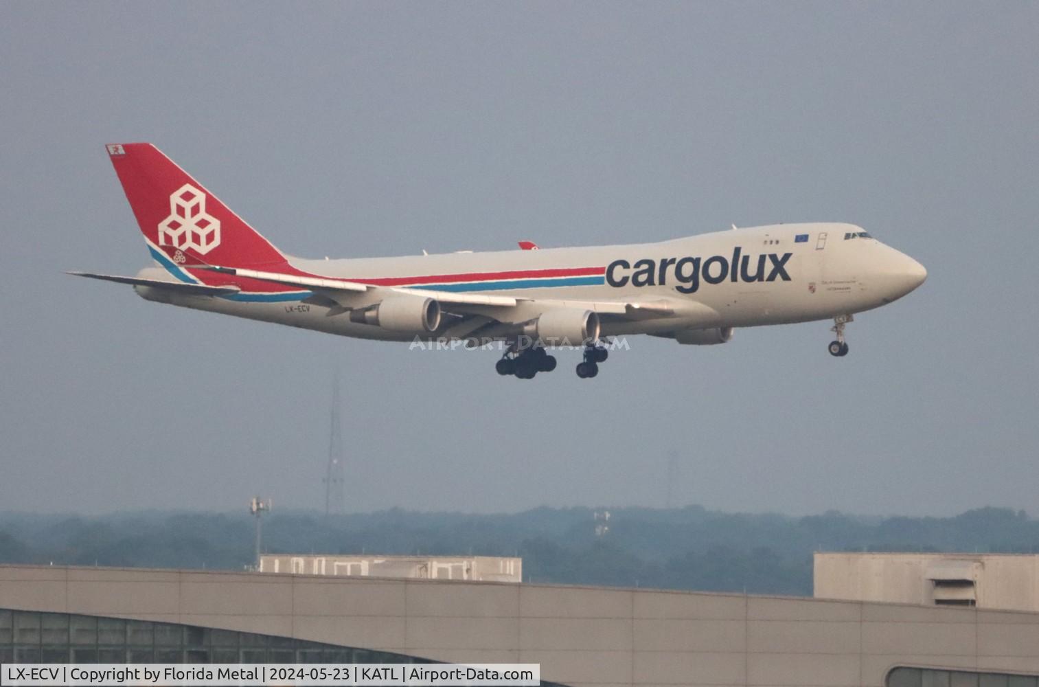 LX-ECV, 2009 Boeing 747-4HQF C/N 37303, CLX 747-400F zx LUX/ELLX-ATL