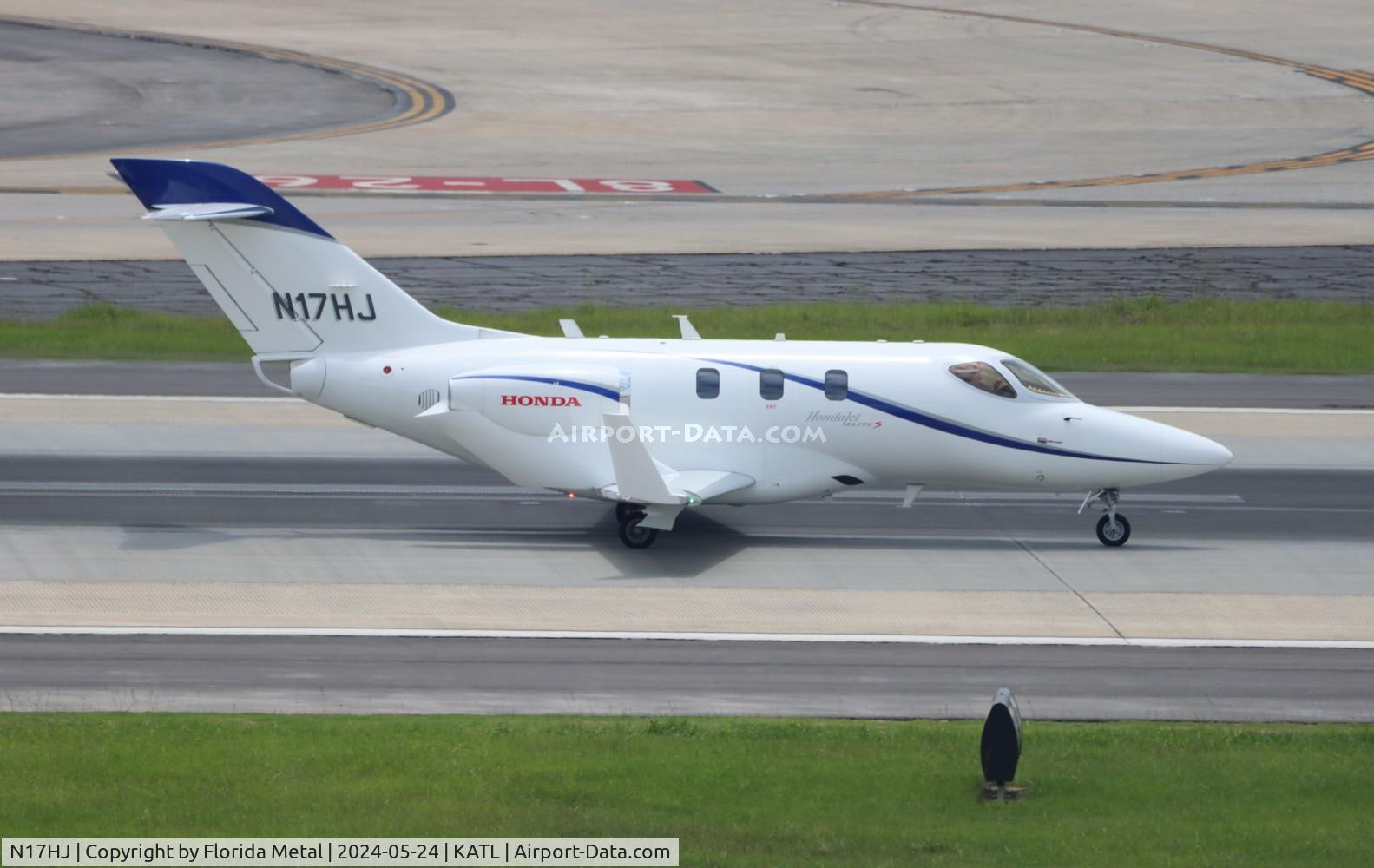 N17HJ, 2018 Honda Aircraft HA-420 C/N 42000128, HA-420 zx BTR-ATL