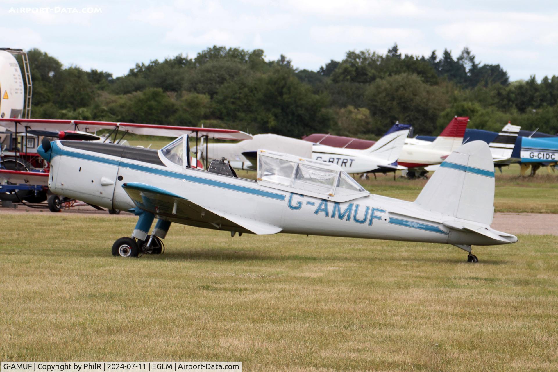 G-AMUF, 1952 De Havilland DHC-1 Chipmunk 21 C/N C1/0832, G-AMUF 1952 DHC1 Chipmunk T21 White Waltham 11.07.24 (1)