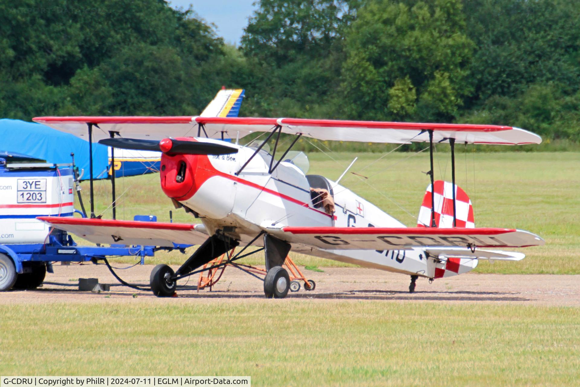 G-CDRU, 1946 CASA 1-131E Jungmann C/N 2321, G-CDRU 1946 CASA 1-131E Srs 2000 Jungmann White Waltham 11.07.24
