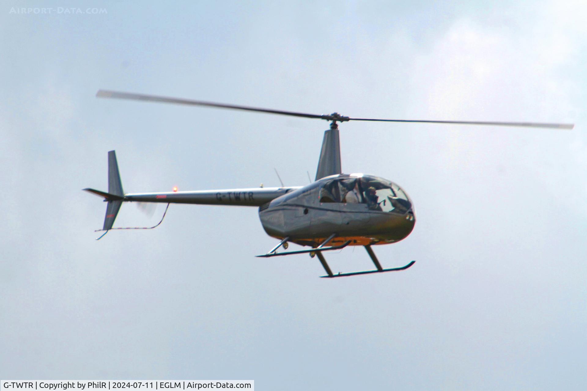 G-TWTR, 2010 Robinson R44 Raven II C/N 13003, G-TWTR 2010 Robinson R44 II Raven ll White Waltham 11.07.24