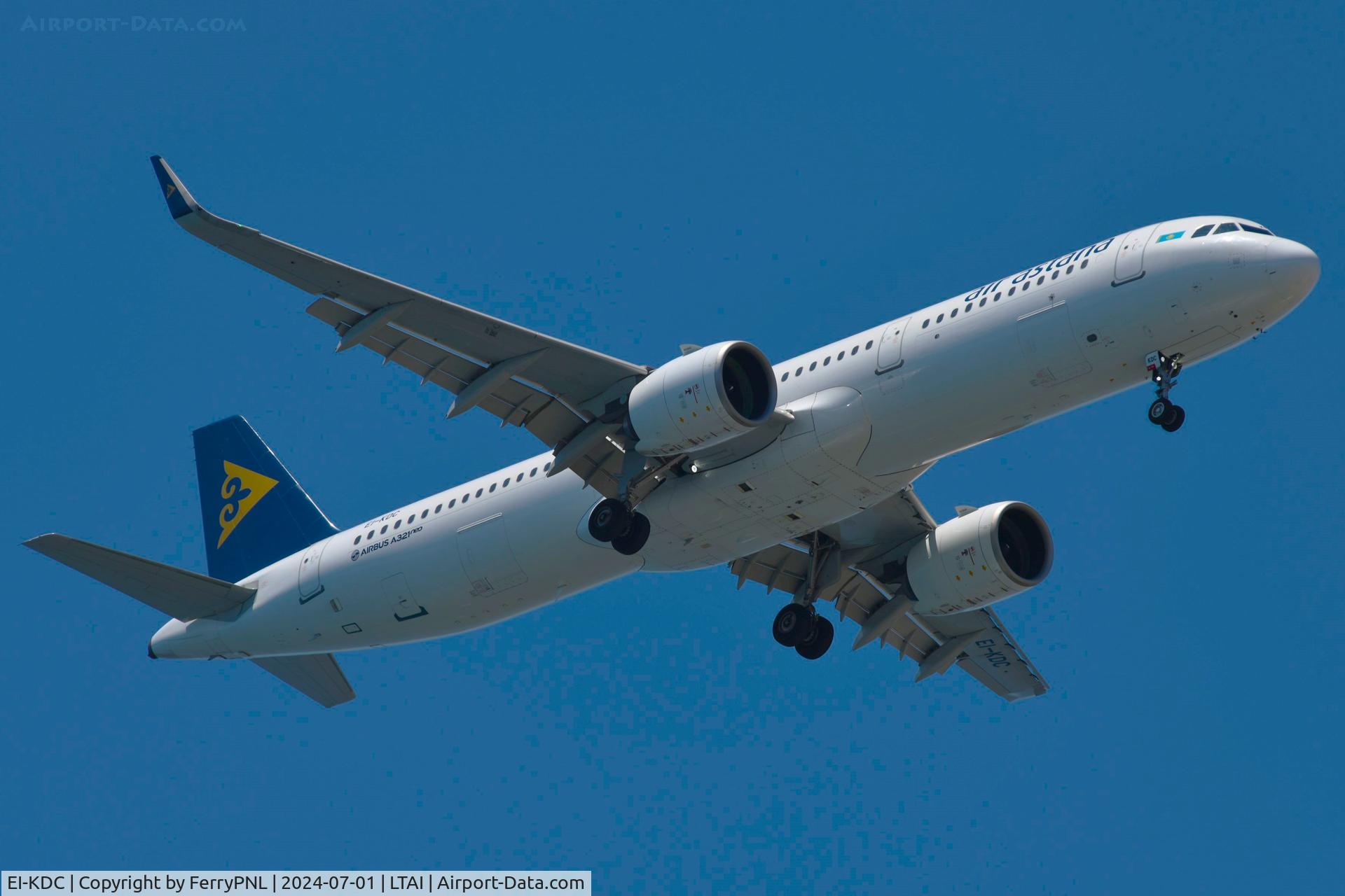 EI-KDC, Airbus A321-271N C/N 7567, Air Astana A321N