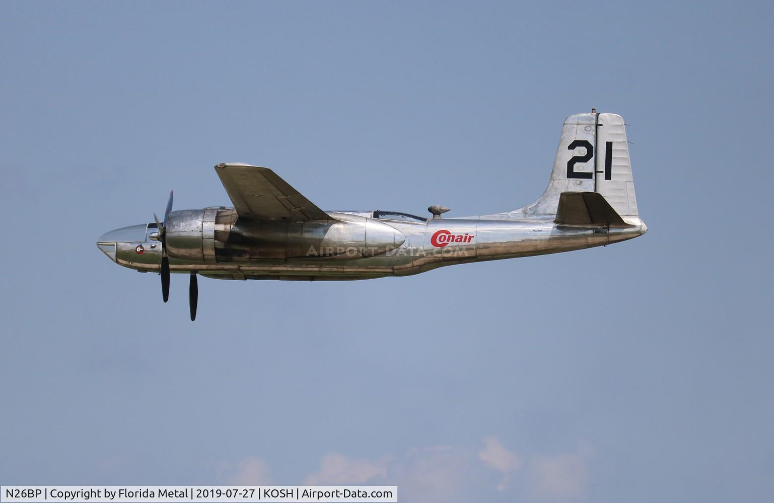 N26BP, 1944 Douglas A-26B Invader Invader C/N 7072, A-26 zx