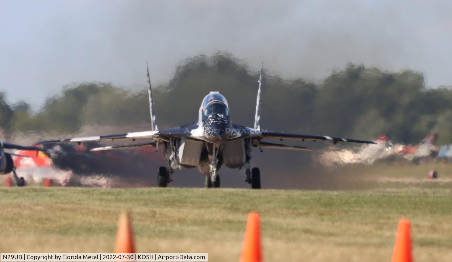 N29UB, 1989 Mikoyan-Gurevich MiG-29UB C/N 50903014896, Mig-29 zx