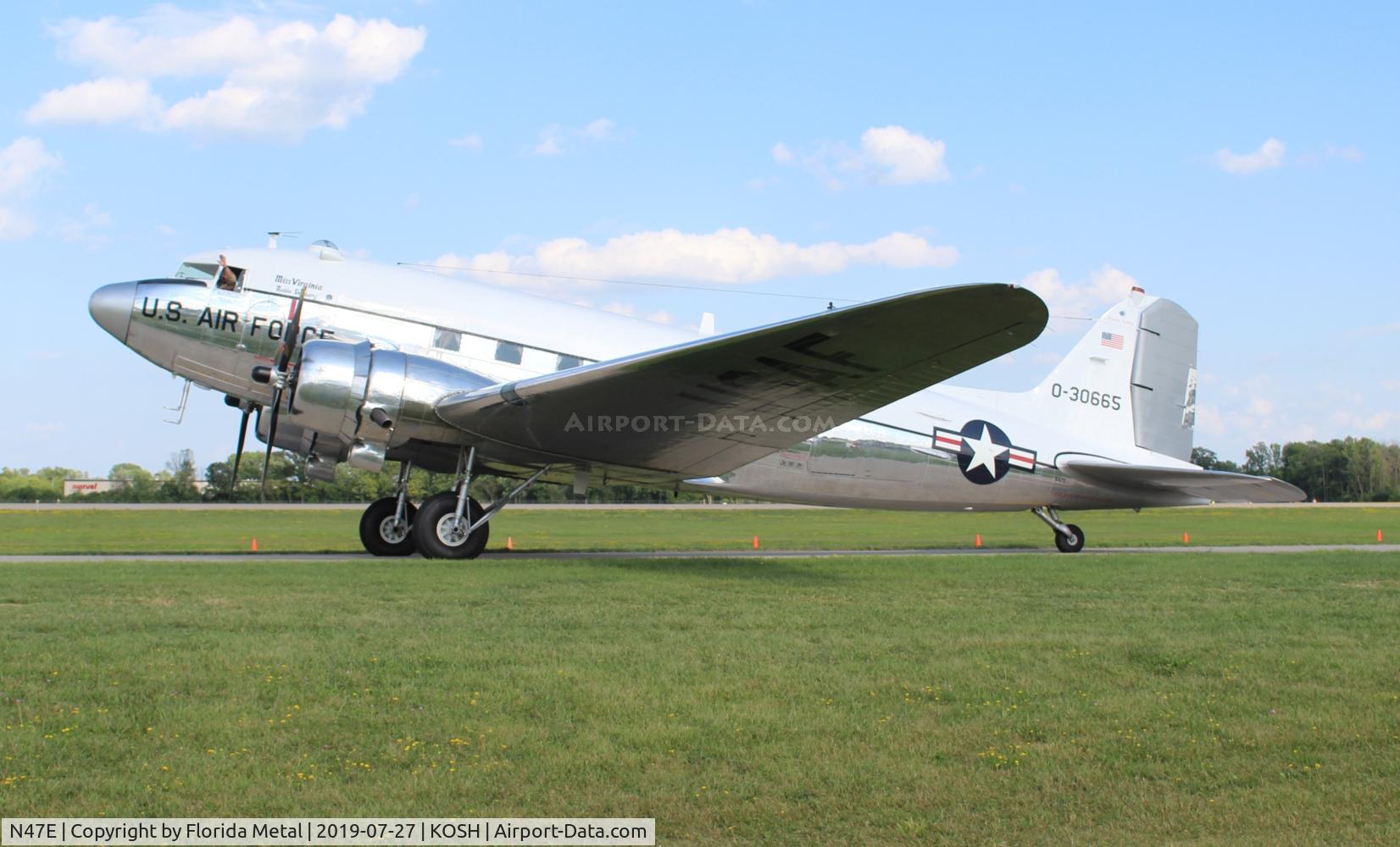 N47E, 1943 Douglas DC-3C (C-47A-60-DL) C/N 13816, C-47 zx