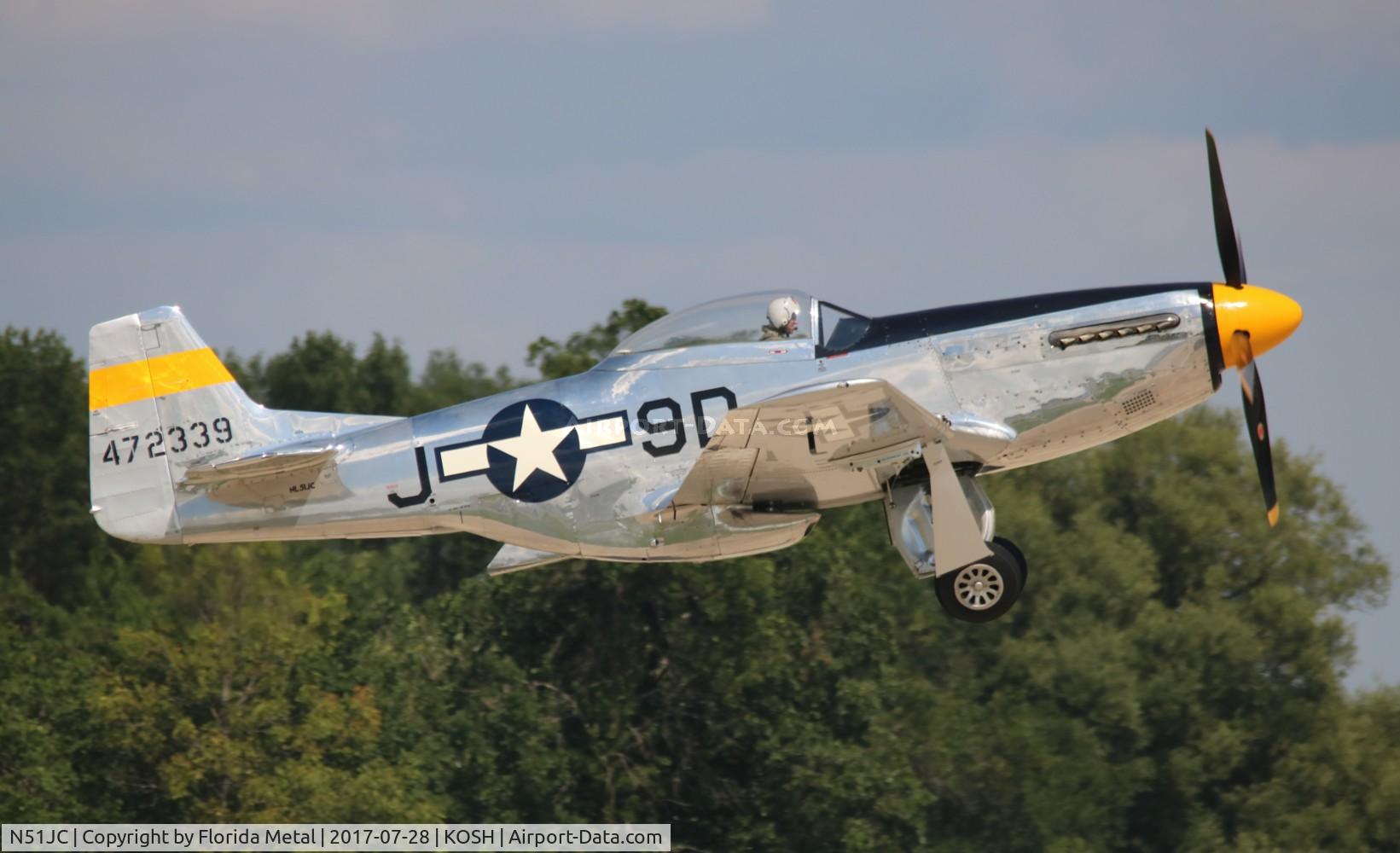 N51JC, 1944 North American P-51D Mustang C/N 122-38798, P-51D The Brat III zx