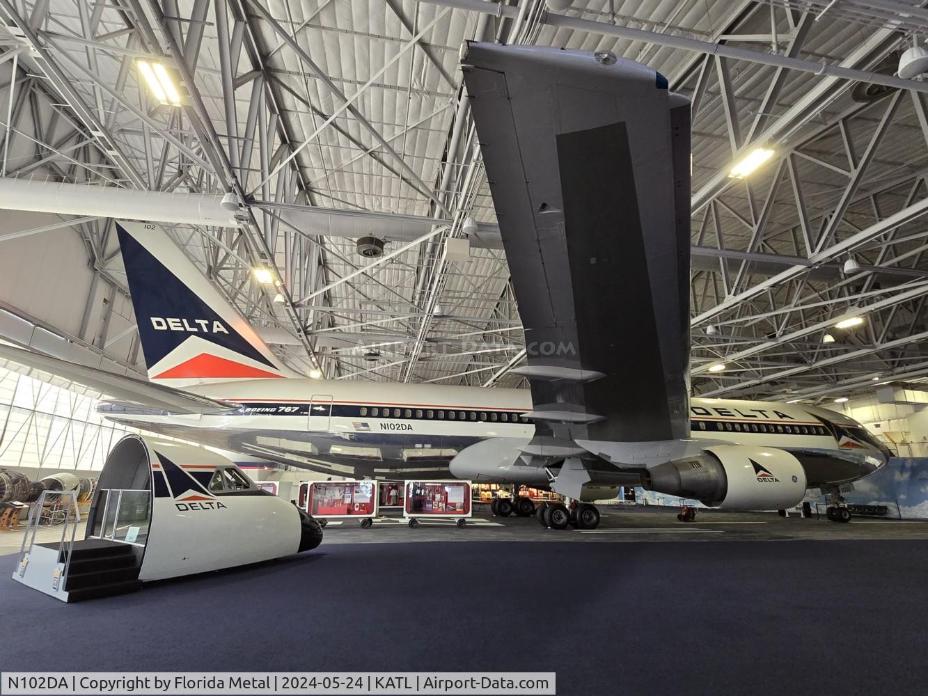 N102DA, 1982 Boeing 767-232 C/N 22214, Delta Museum zx