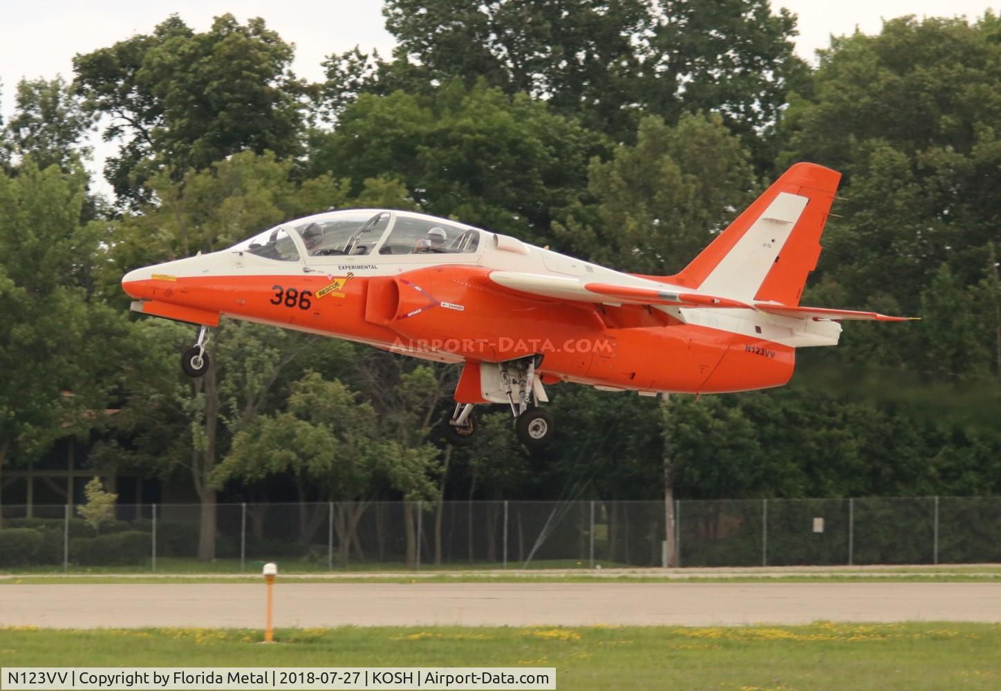 N123VV, SIAI-Marchetti S-211 C/N 010/02-007, S-211 zx