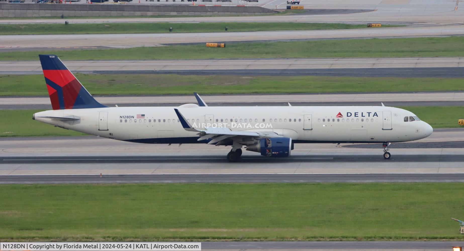 N128DN, 2021 Airbus A321-211 C/N 10300, DAL A321 zx LAS-ATL