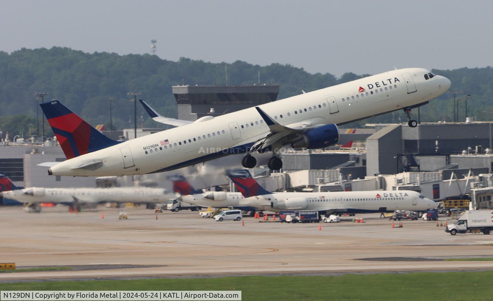 N129DN, 2021 Airbus A321-211 C/N 10315, DAL A321 zx ATL-DFW