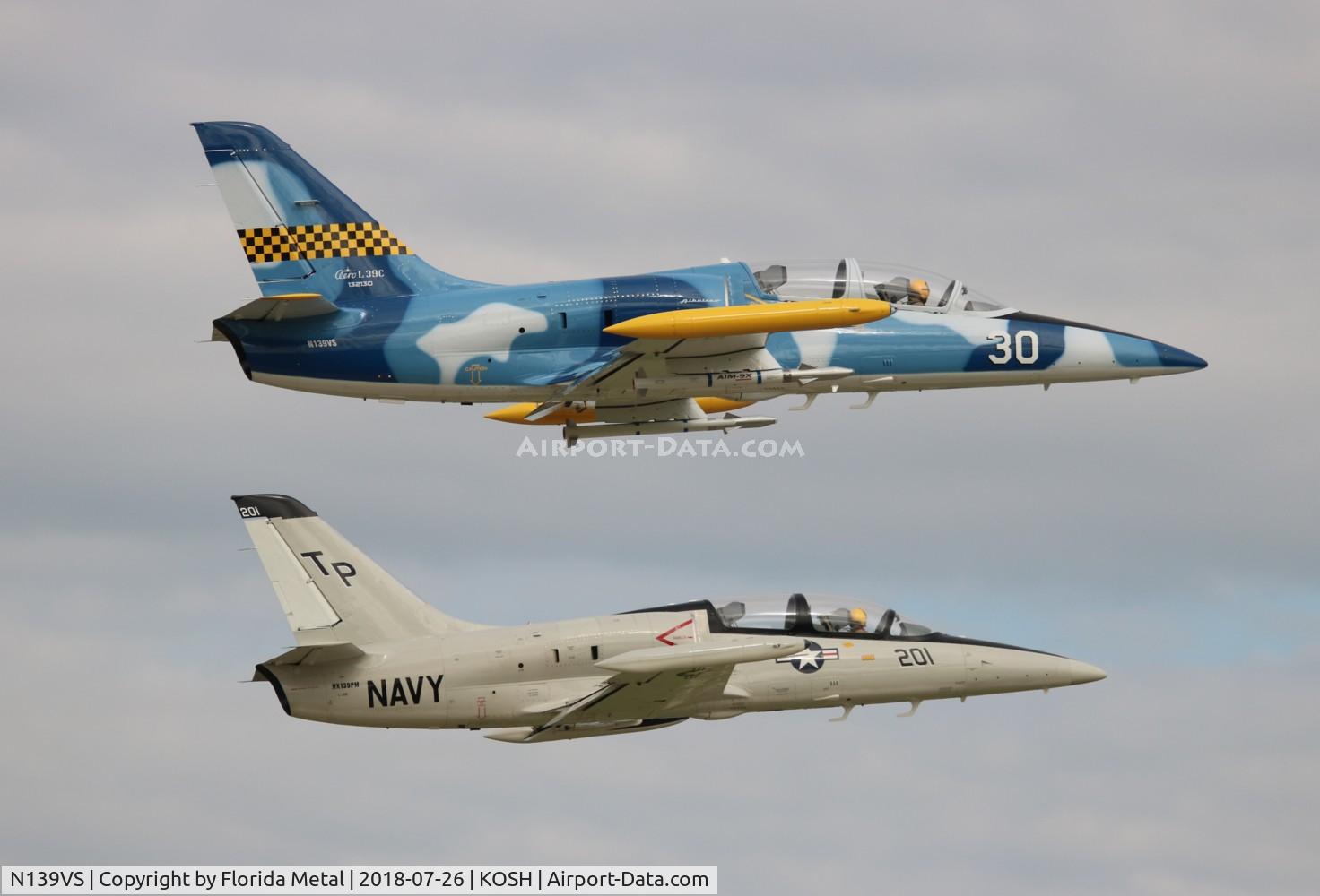N139VS, 1981 Aero L-39 Albatros C/N 132130, OSH 2018 zx