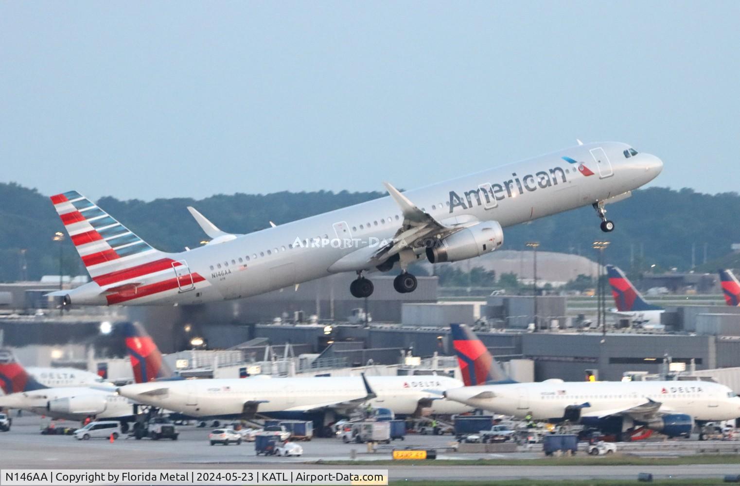 N146AA, 2015 Airbus A321-231 C/N 6761, AAL A321 zx ATL-DFW