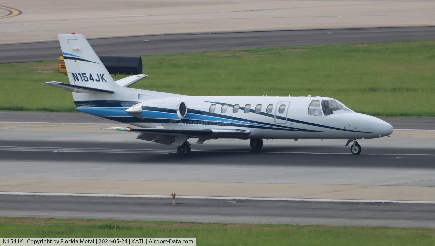 N154JK, 1991 Cessna 560 C/N 560-0128, C560 zx GMU-ATL