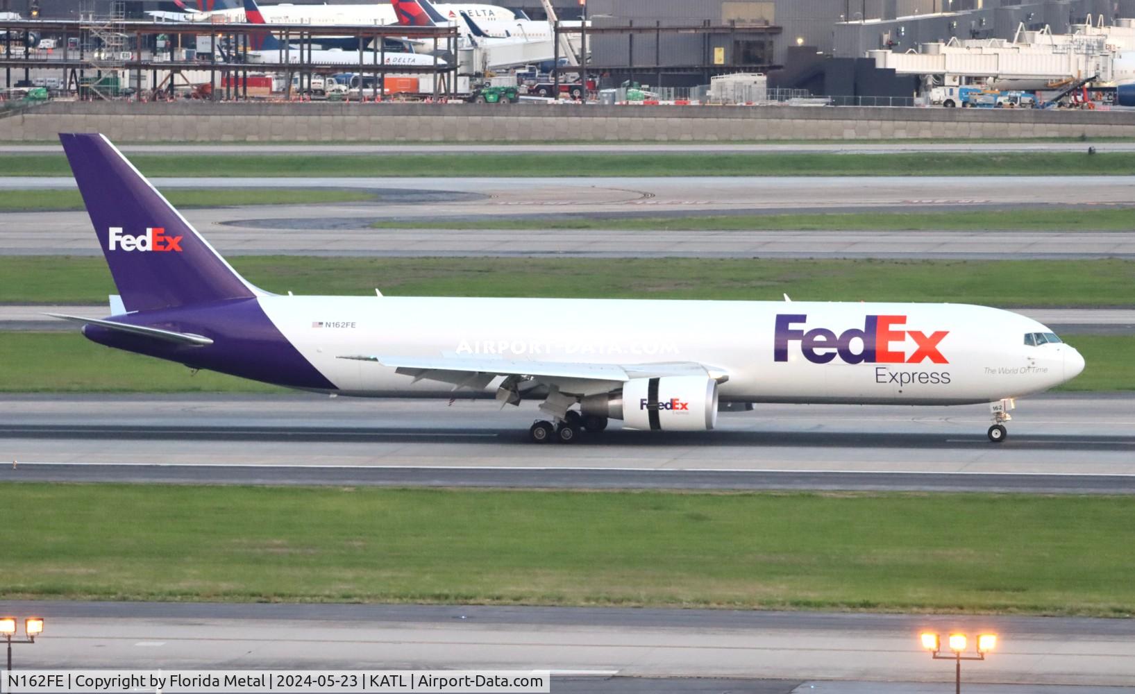 N162FE, 2018 Boeing 767-3S2F(ER) C/N 43632, FDX 767-300F zx MIA-ATL