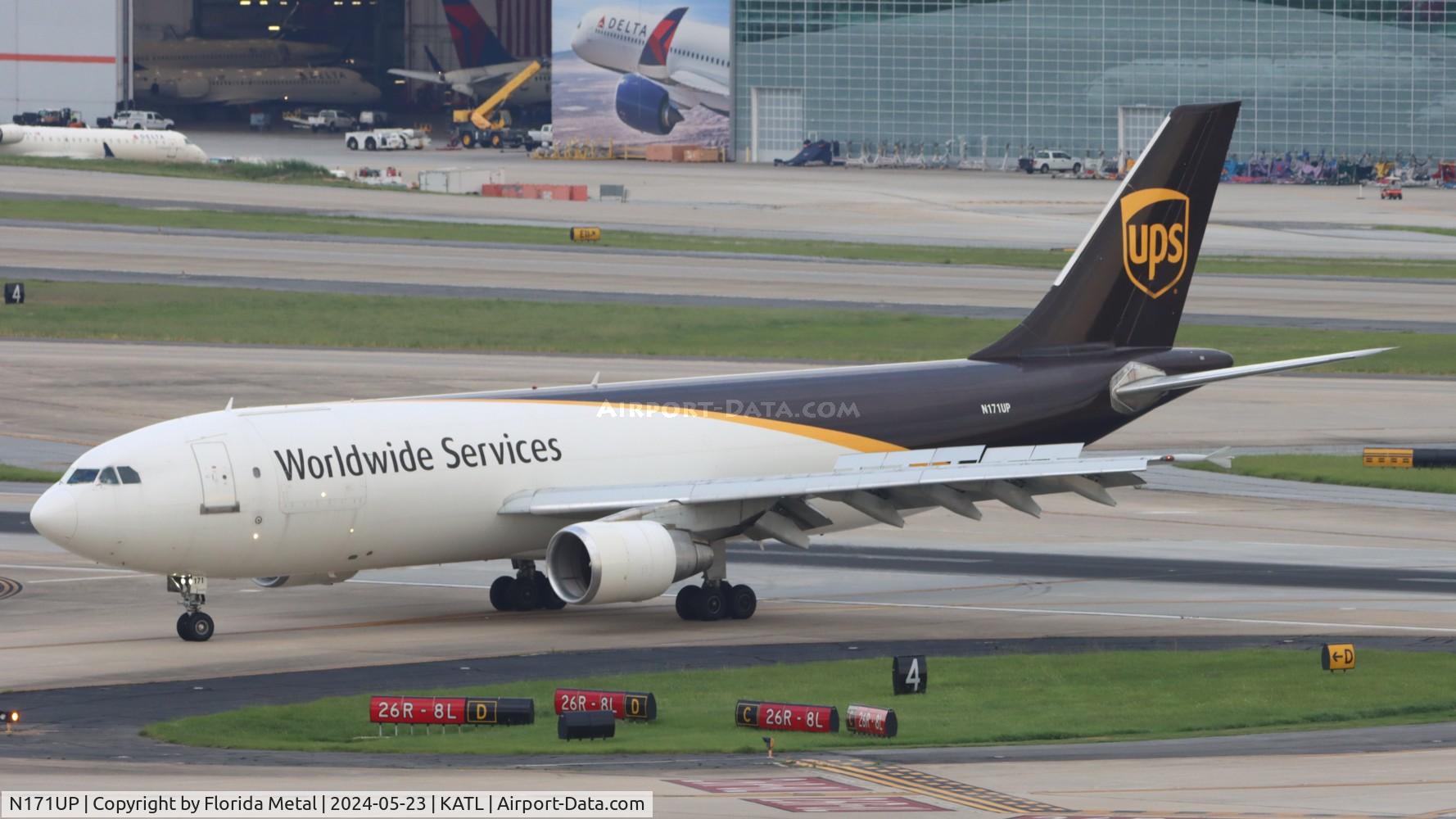 N171UP, 2006 Airbus A300F4-622R C/N 0866, UPS A300 zx CLT-ATL