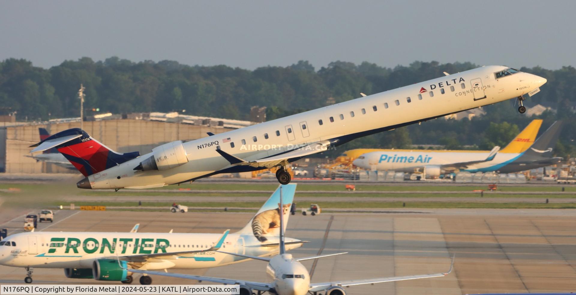 N176PQ, 2008 Bombardier CRJ-900ER (CL-600-2D24) C/N 15176, EDV/DAL CRJ9 zx ATL-MLU