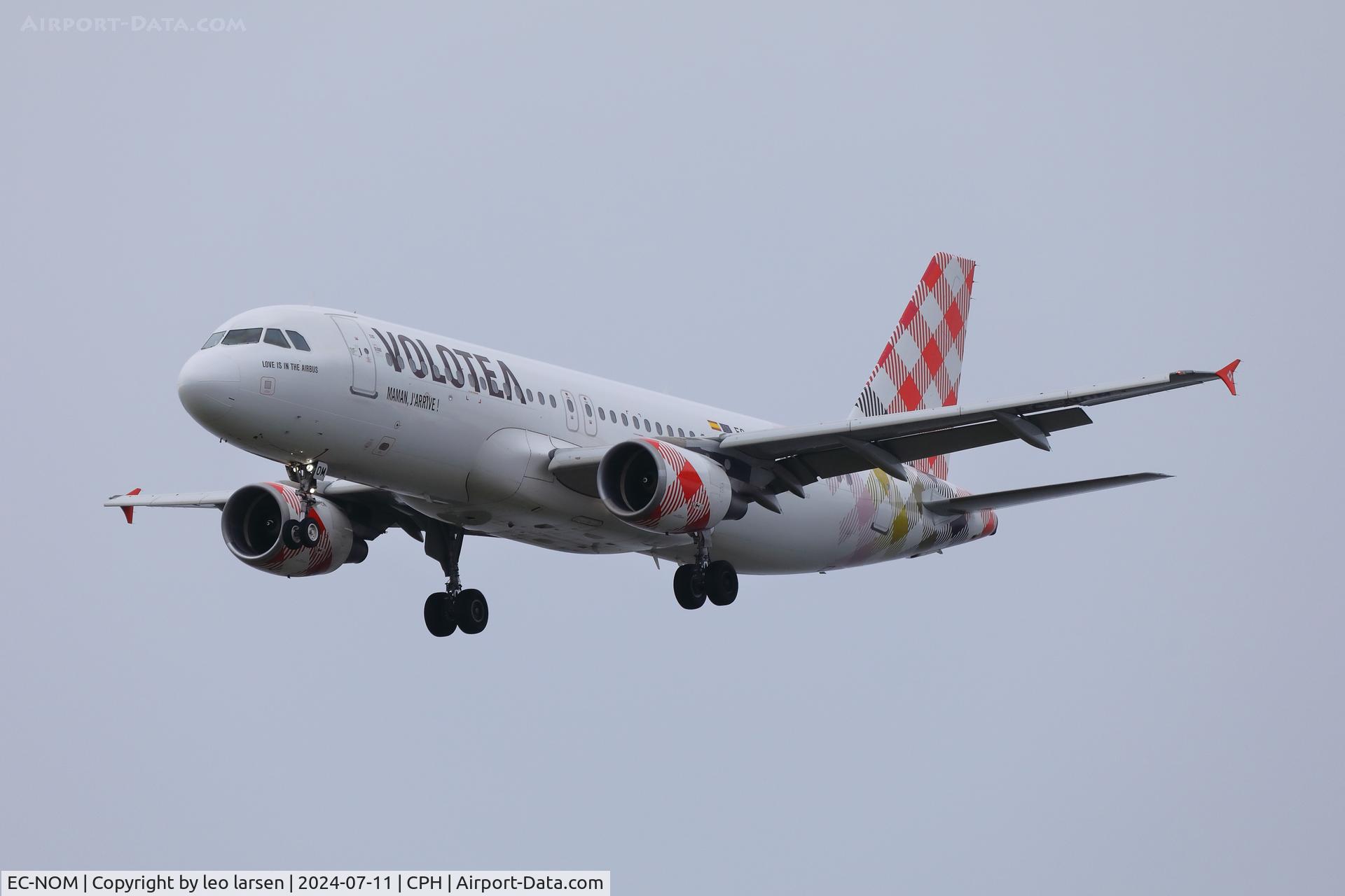 EC-NOM, 2008 Airbus A320-214 C/N 3511, Copenhagen 11.7.2024