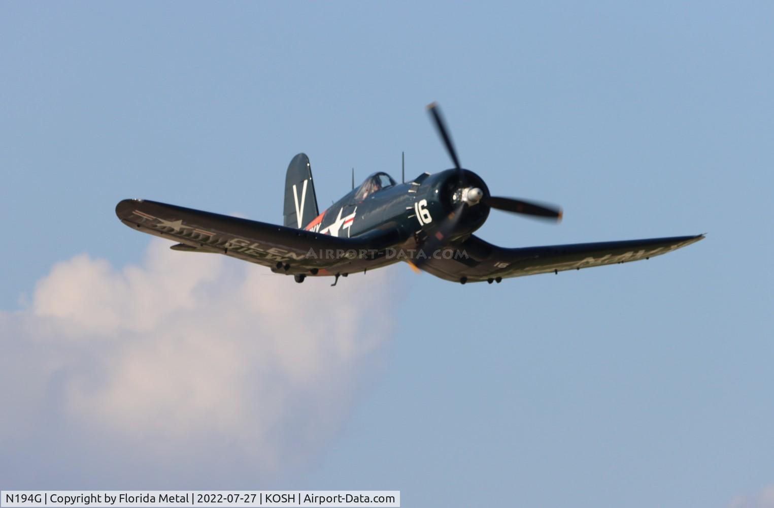 N194G, Goodyear FG-1D Corsair C/N 3311, OSH 2022 zx