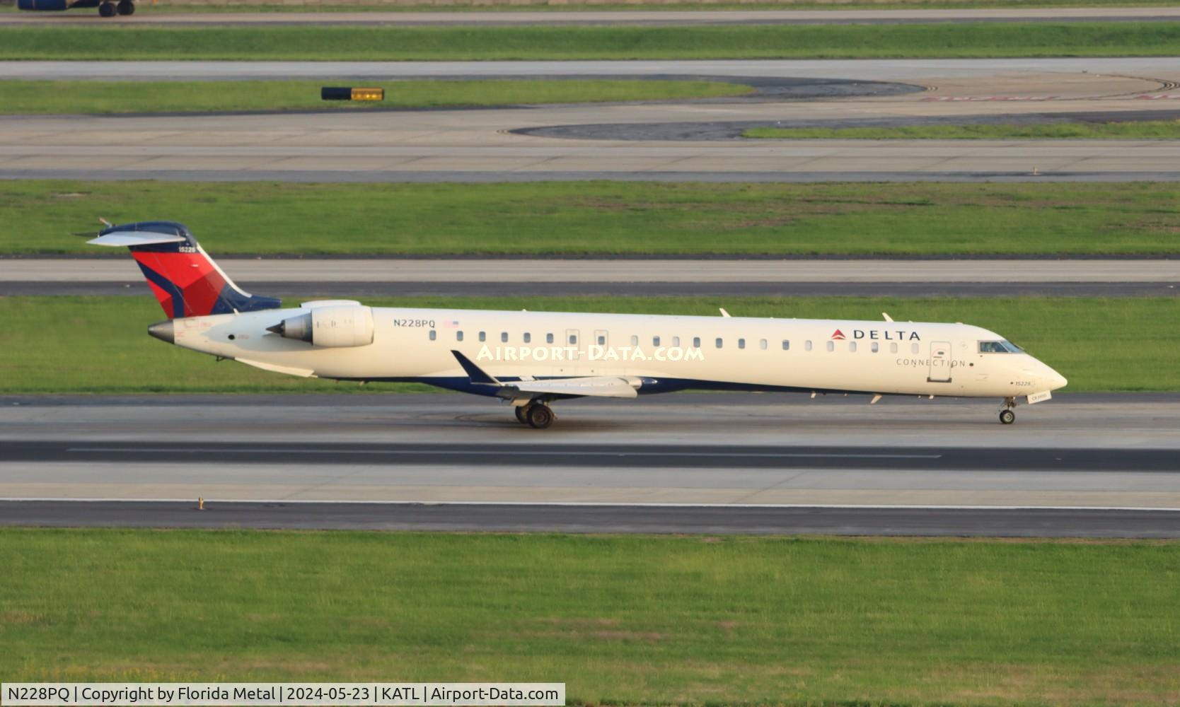 N228PQ, 2009 Bombardier CRJ-900ER (CL-600-2D24) C/N 15228, EDV/DAL CRJ9 zx CHA-ATL