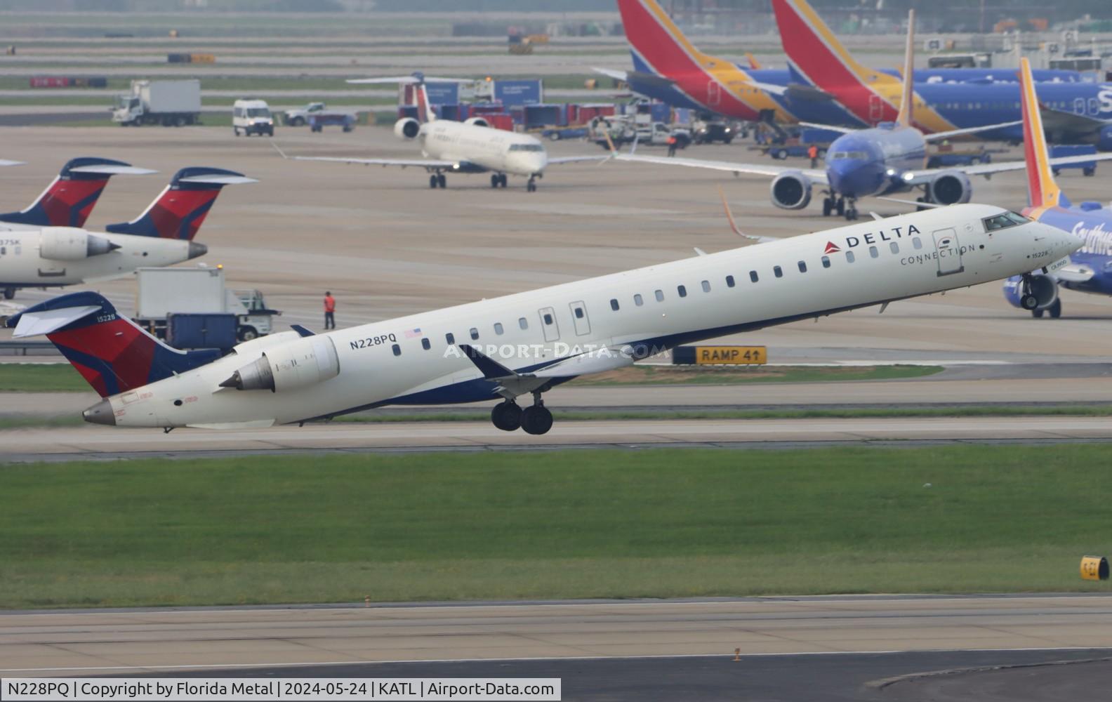 N228PQ, 2009 Bombardier CRJ-900ER (CL-600-2D24) C/N 15228, EDV/DAL CRJ9 zx ATL-TRI