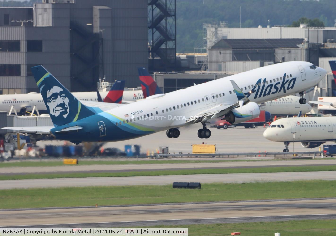 N263AK, 2016 Boeing 737-990/ER C/N 62471, ASA 739 zx ATL-SEA