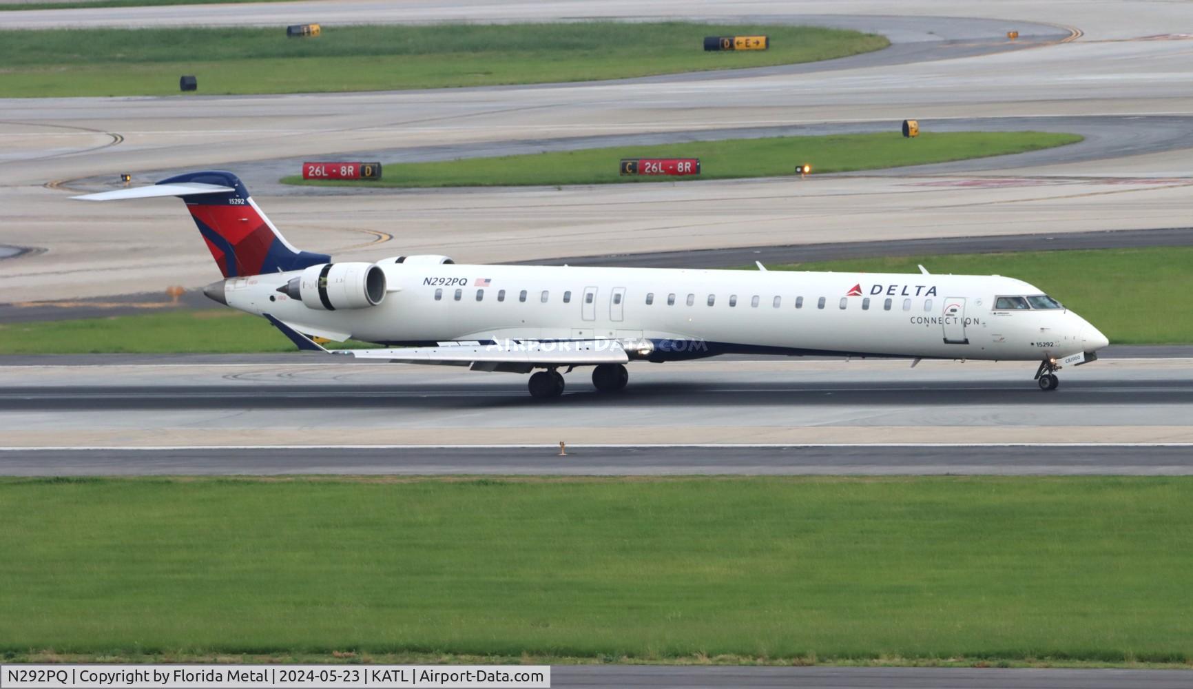 N292PQ, 2013 Bombardier CRJ-900 (CL-600-2D24) C/N 15292, EDV/DAL CRJ9 zx LFT-ATL