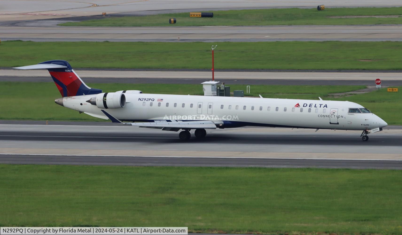 N292PQ, 2013 Bombardier CRJ-900 (CL-600-2D24) C/N 15292, EDV/DAL CRJ9 zx MLI-ATL