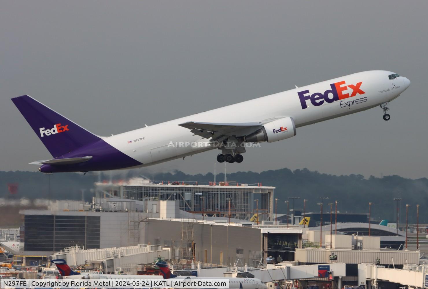 N297FE, 2012 Boeing 767-32LF/ER C/N 41068, FDX 767-300F zx ATL-MEM