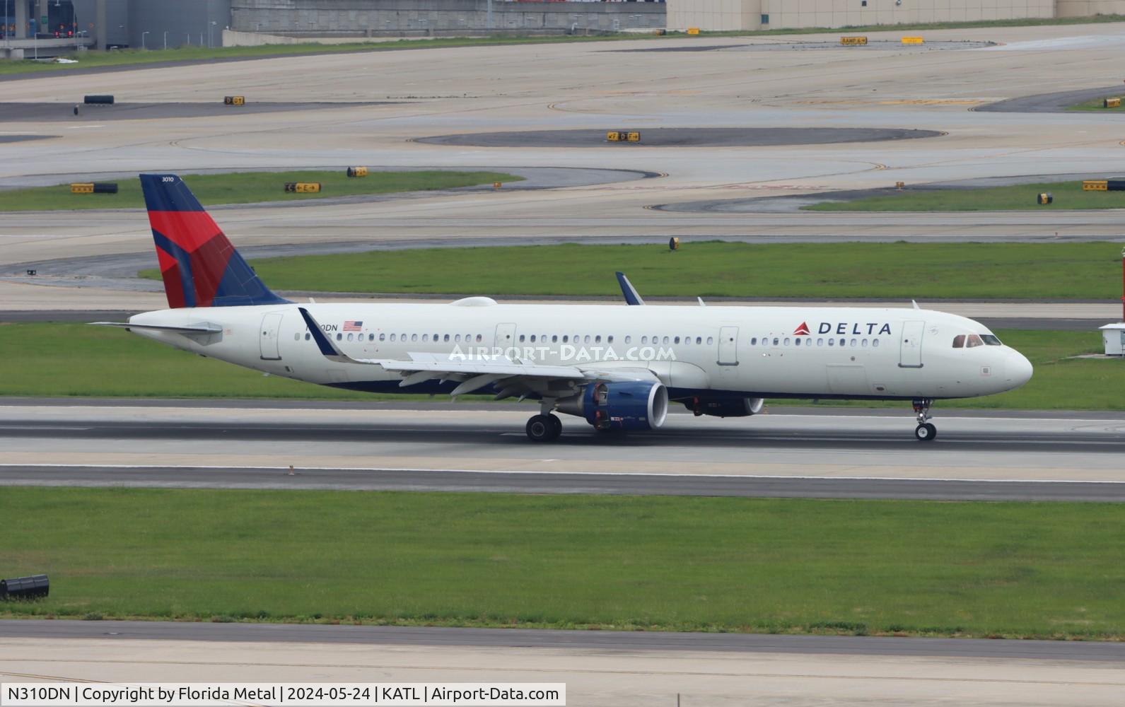 N310DN, 2016 Airbus A321-211 C/N 7293, DAL A321 zx BOS-ATL
