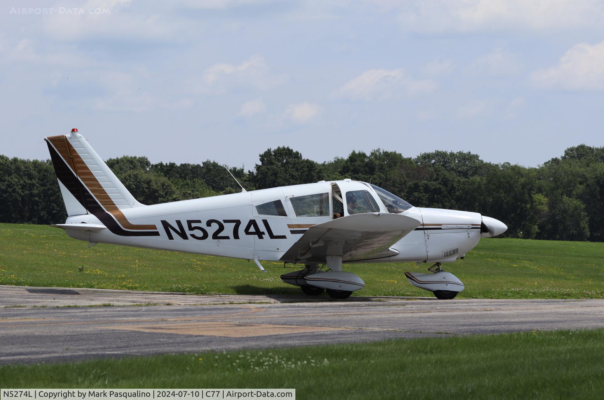 N5274L, 1967 Piper PA-28-180 C/N 28-4573, Piper PA-28-180