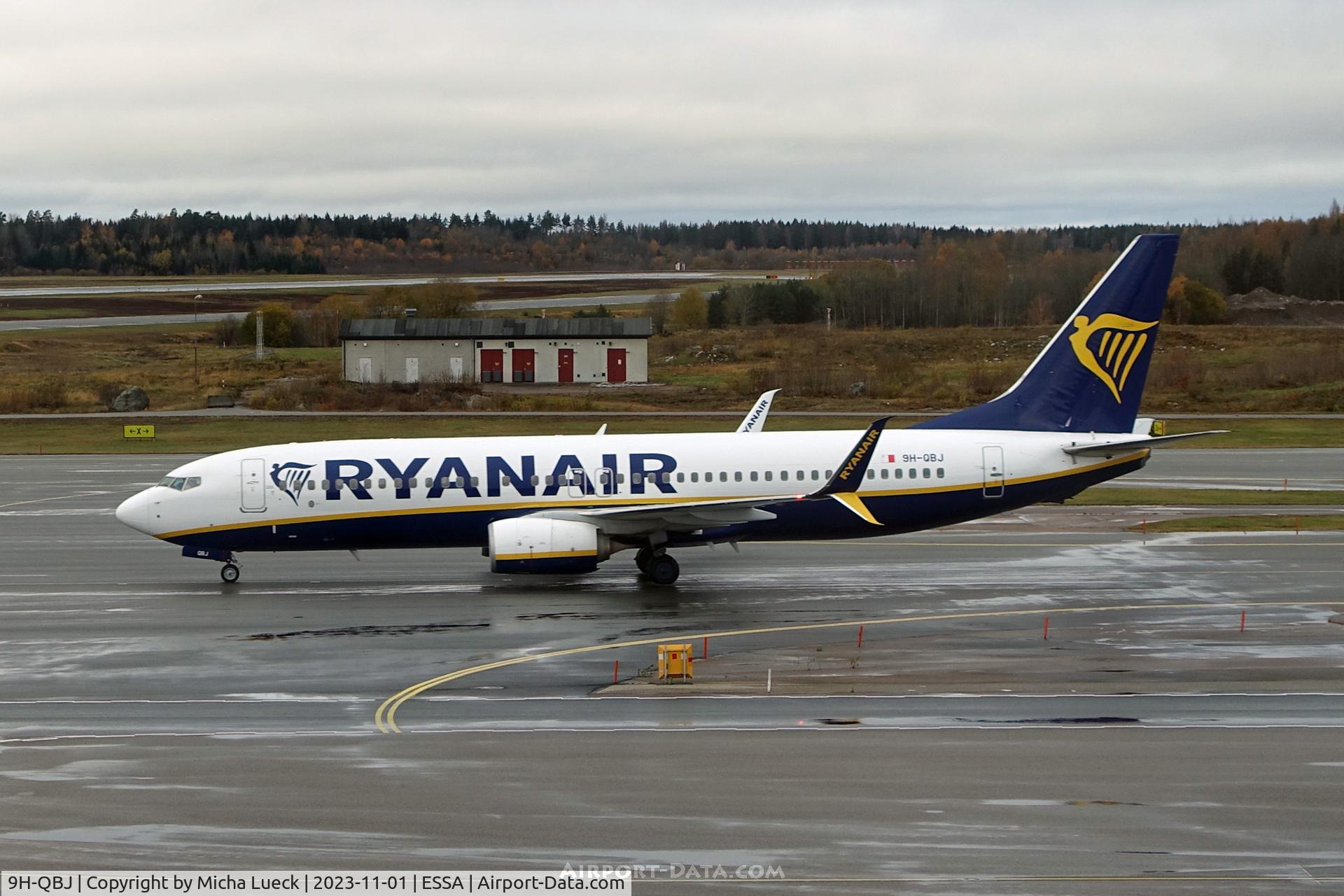 9H-QBJ, 2015 Boeing 737-8AS C/N 44706, At Arlanda