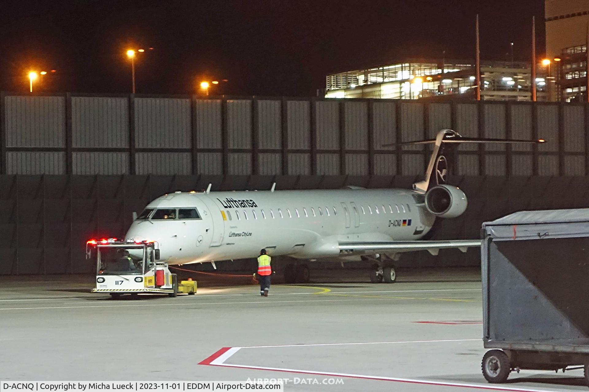 D-ACNQ, 2010 Bombardier CRJ-900LR (CL-600-2D24) C/N 15260, At Munich